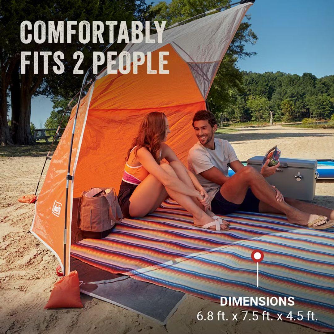 Coleman Skyshade Large Compact Beach Shade